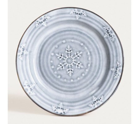 Десертна тарілка Homla BLUNITE 21 см Блакитний, фото Десертна тарілка Homla BLUNITE 21 см Блакитний