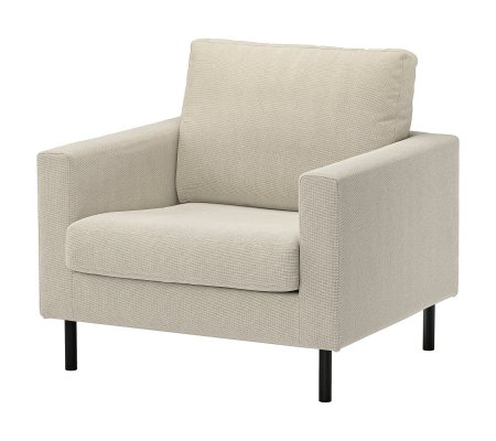 IKEA Крісло м'яке SALTSJOBADEN Світло-бежевий (ИКЕА SALTSJOBADEN)