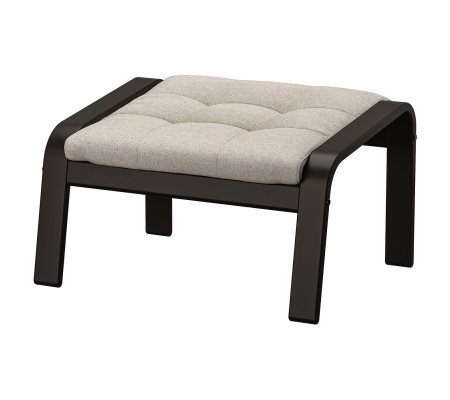 IKEA Подставка для ног POANG Бежевый (ИКЕА ПОАНГ)