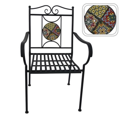 Садовий стілець Garden Line MOZ8178 Чорний