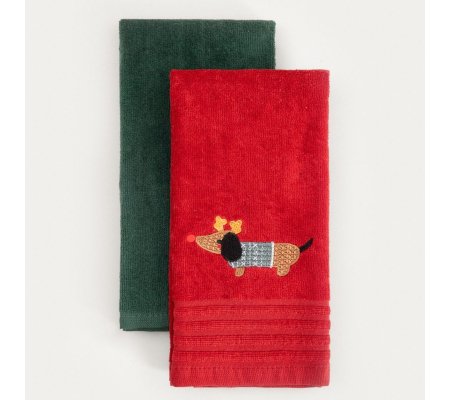 Набір кухонних рушників Homla DACKEL 37x50 см 2 шт Різнокольоровий