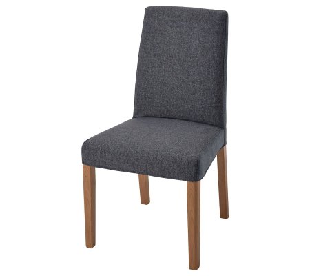IKEA Обідній стілець BERGMUND Сірий (ИКЕА БЕРГМУНД)