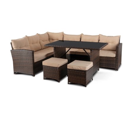 Комплект садовой мебели Mebel Elit DALLAS Коричневый