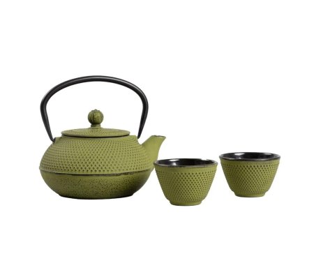 Чайний сервіз Homla MODIG 800 мл Зелений