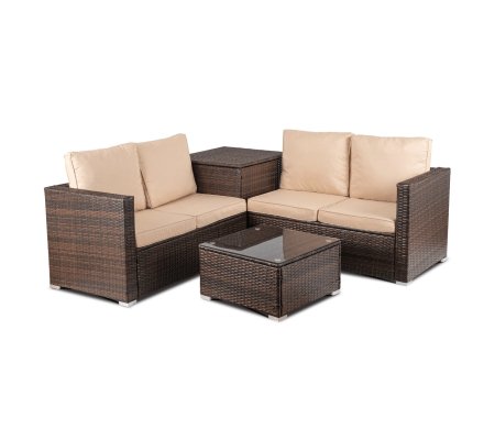 Комплект садових меблів Mebel Elit NEGRO Коричневий