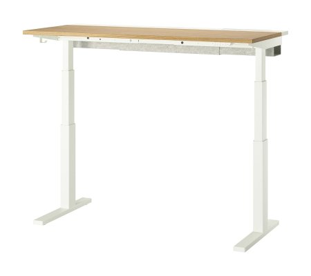 IKEA Письмовий стіл для роботи сидячи/стоячи MITTZON Дуб (ИКЕА МИЦОН), фото IKEA Письмовий стіл для роботи сидячи/стоячи MITTZON Дуб (ИКЕА МИЦОН)