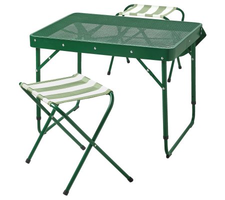 IKEA Комплект складаних садових меблів STRANDON Зелений (ИКЕА СТРЭНДОН)