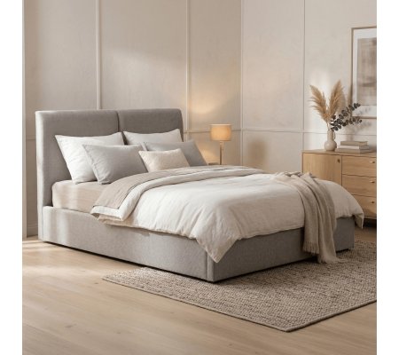 Ліжко Mebel Elit MARSYLIA 140x200 см Сірий