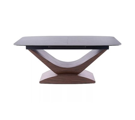 Раскладной обеденный стол Signal DOLCE Ceramic Marmur Орех