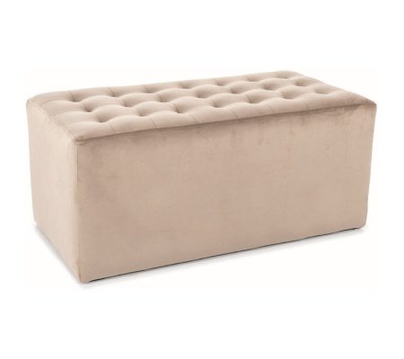 Пуф Signal LORI 2 Welur Темно-бежевый, фото Пуф Signal LORI 2 Welur Темно-бежевый