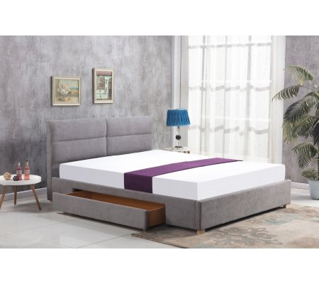 Кровать Halmar MERIDA 160х200 см Серый