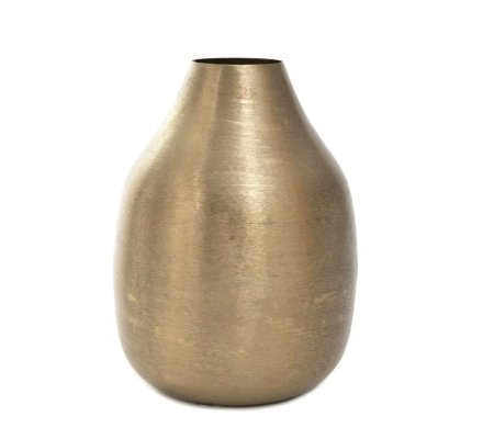 Ваза Homla GIRONA 15x21 см Золотой