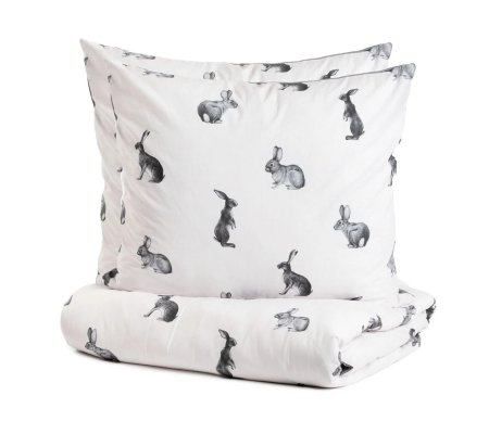 Комплект постільної білизни Homla RABBITS ESSENTIALS 160х200 см Принт