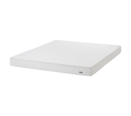 IKEA Безпружинний матрац середньої жорсткості ABYGDA 160х200 см Білий (ИКЕА АББИГДА)