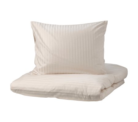 IKEA Комплект постельного белья NATTJASMIN 150х200 см Бежевый (ИКЕА NATTJASMIN)