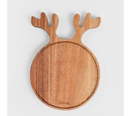 Сервірувальна дошка Homla XMAS MOOKA 26x18 см Дерево