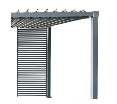 Жалюзі для перголи Garden Line 214x50 см Сірий