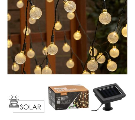 Декоративна гірлянда Garden Line 100 LED 2+9,9 м Теплий-білий