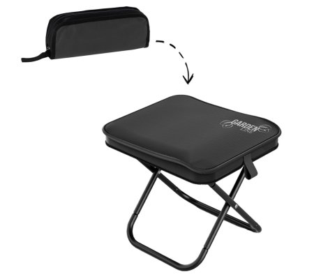 Складаний туристичний табурет Garden Line LEZ6358 Чорний