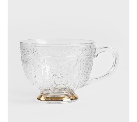 Чашка Homla BARREL XMAS 360 мл Прозрачный