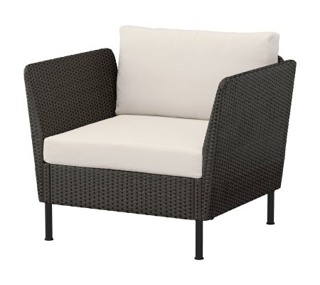 IKEA Садове крісло VITTSKAR Бежевий (ИКЕА ВИТТСКАР)