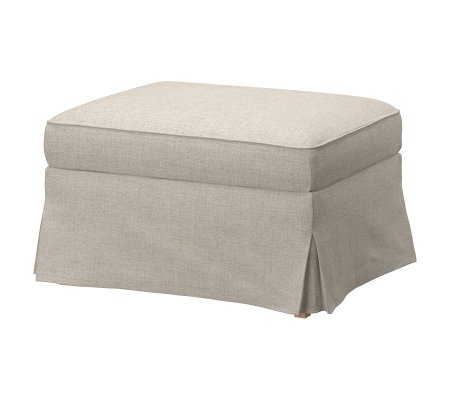 IKEA Подставка для ног EKTORP Светло-бежевый (ИКЕА ЭКТОРП)