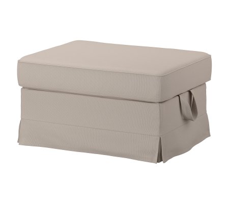 IKEA Подставка для ног EKTORP Светло-бежевый (ИКЕА ЭКТОРП)