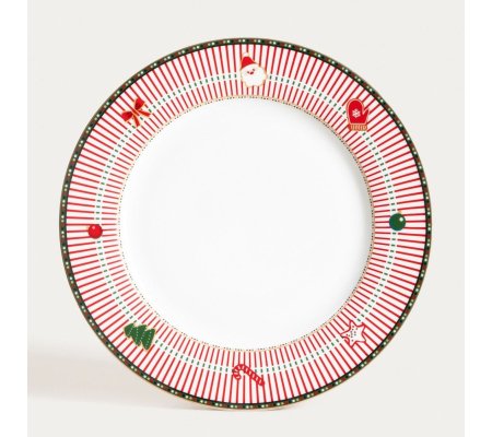Обідня тарілка Homla CIRCORIA 27 см Принт