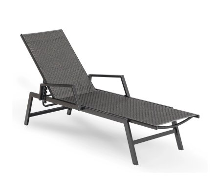 Шезлонг Mebel Elit ROULE Черный