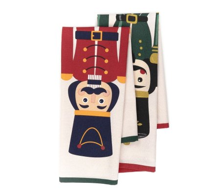 Набор кухонных полотенец Homla NUTCRACKER 45x65 см 2 шт Принт, фото Набор кухонных полотенец Homla NUTCRACKER 45x65 см 2 шт Принт