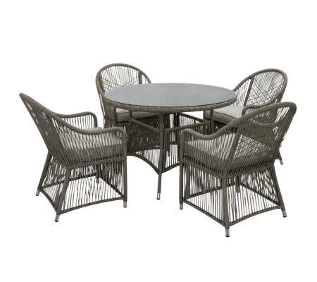 Комплект алюмінієвих садових меблів Garden Line ALF6792 Сірий