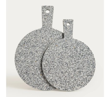 Набор разделочных досок Homla GRANITE S 2 шт Серый