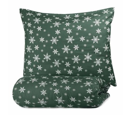Комплект постільної білизни Homla STARLING 160x200 см Зелений, фото Комплект постільної білизни Homla STARLING 160x200 см Зелений