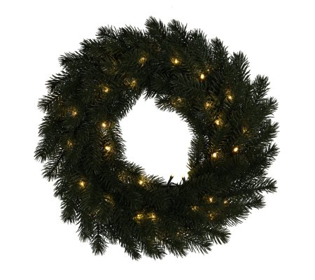 Рождественский венок Chomik 40 LED Зеленый