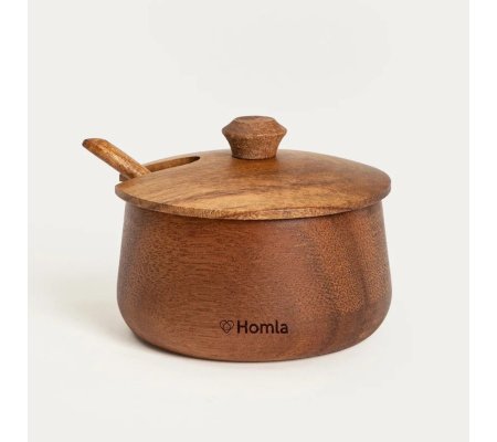 Сахарница Homla MOOKA Дерево