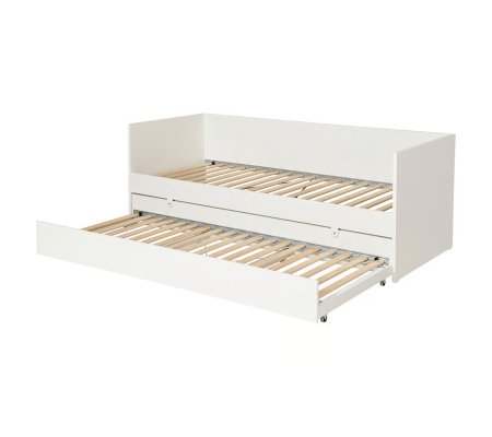 IKEA Раздвижная кушетка VIHALS 80x200 см Белый (ИКЕА ВИХАЛС)