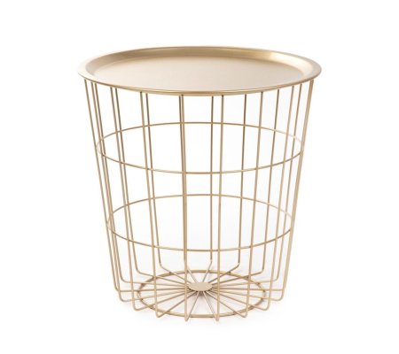 УЦІНКА Журнальний стіл Homla SCANDI Золотий