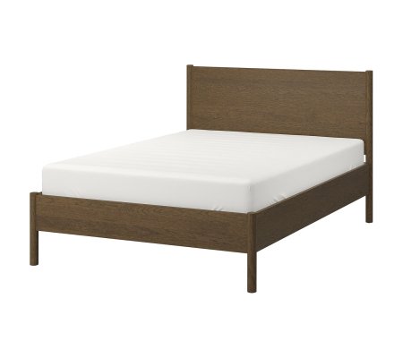 IKEA Кровать TONSTAD 140x200 см Коричневый (ИКЕА ТОНСТАД)