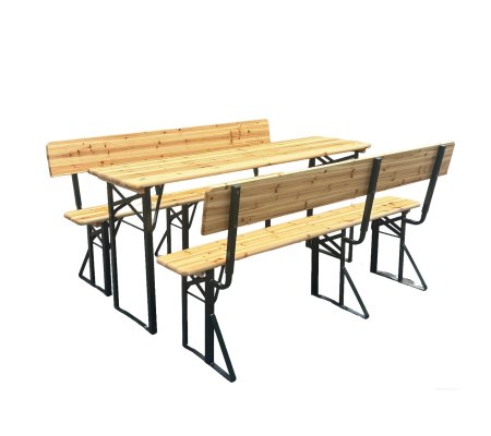 Комплект складной садовой мебели Garden Line MEB3836 Дерево