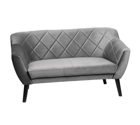 Диван Signal KARO 2 Welur Серый