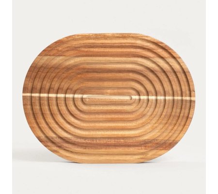 Разделочная доска с пазами Homla MOOKA Дерево