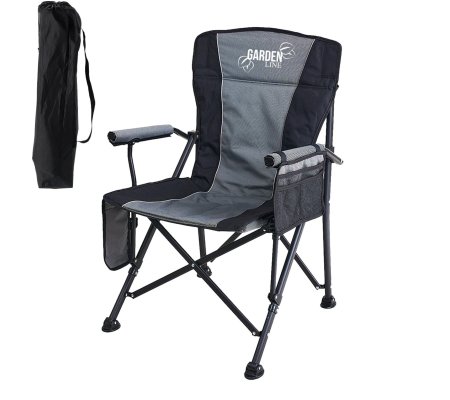 Складное рыбацкое кресло Garden Line LEZ6365 Серый