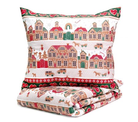 Комплект постільної білизни Homla LAPLAND 160x200 см Принт, фото Комплект постільної білизни Homla LAPLAND 160x200 см Принт