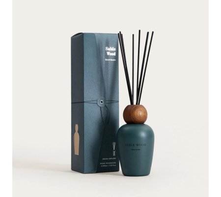 Ароматический диффузор Homla SABLE WOOD Secret Garden 200 мл Бирюзовый