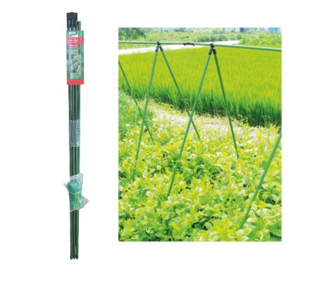 Садовая опора с сеткой для вьющихся растений Garden Line 1,5 м Зеленый