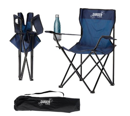 Складане рибальське крісло Garden Line LEZ Синій