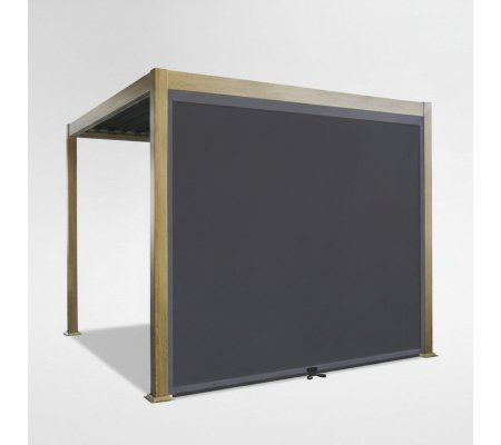 Рулонна штора для перголи Garden Line 3 м Чорний