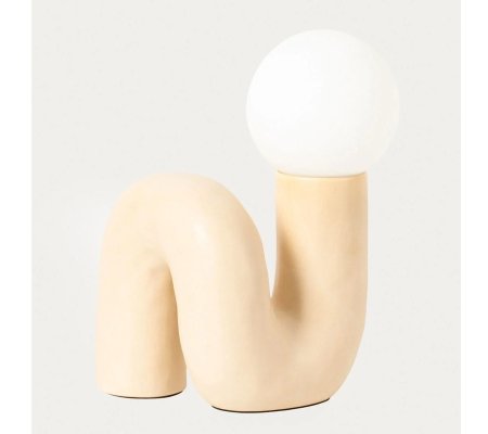 Настольная лампа Homla ORMEK Бежевый