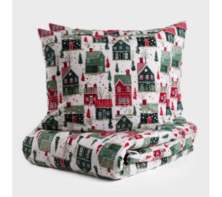 Комплект постельного белья Homla GLORA 200x220 см Принт