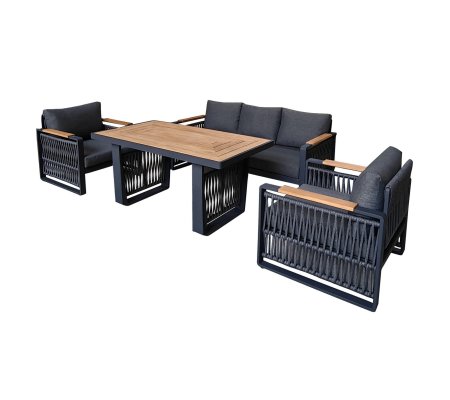 Комплект садовой мебели Garden Line SKOPJE Серый